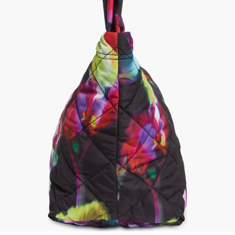 Marc Jacobs Black Floral Tote Bag - Picture 3 of 4